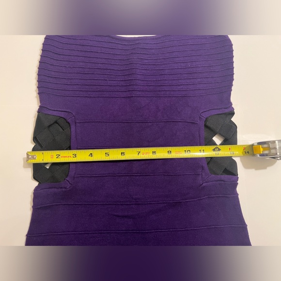 Ruby and Jenna Purple Body-con Cocktail Dress - Picture 9 of 9